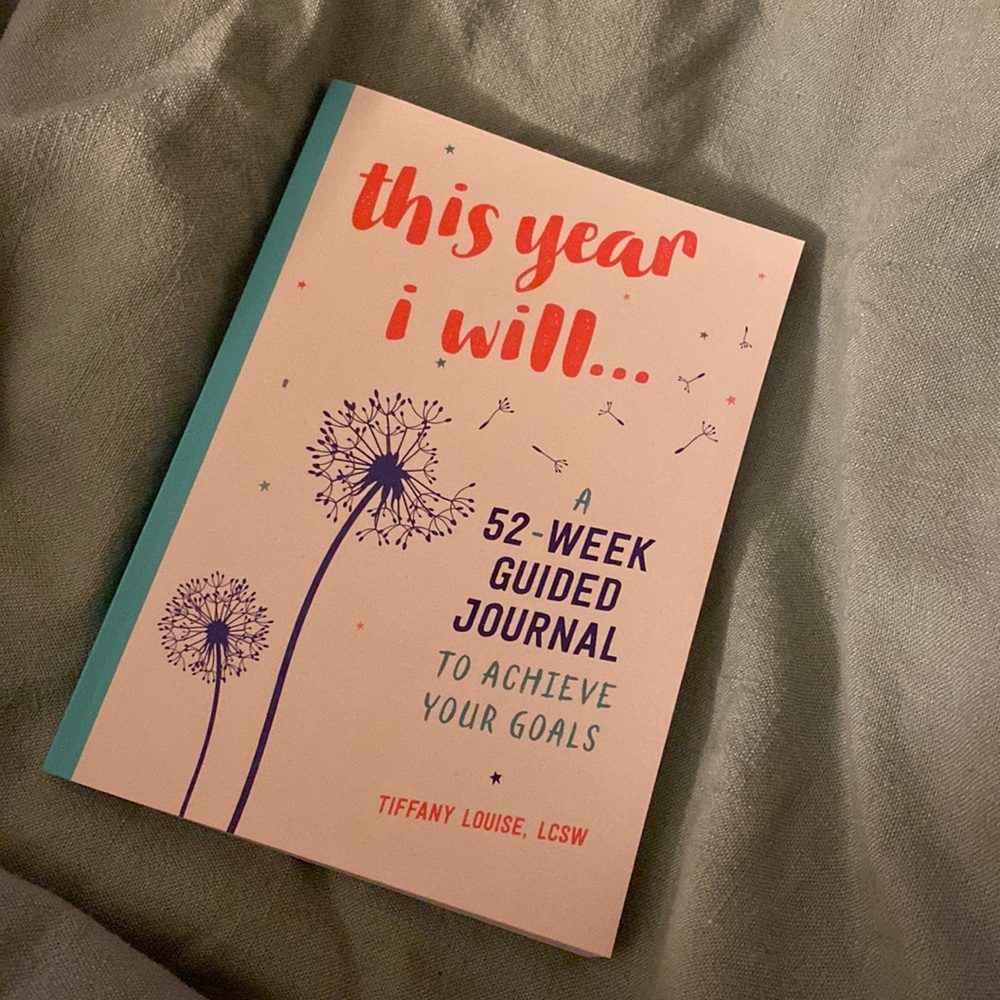 “This year I will” book